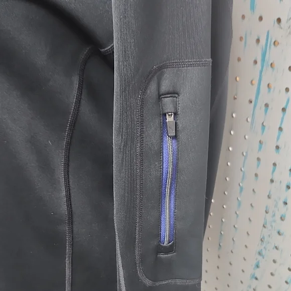 UNTUCKit Mazzano Quarter Zip Pullover Mens Medium Black - Picture 5 of 7